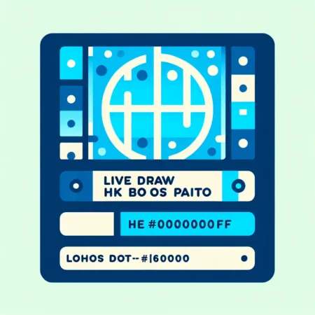Live Draw HK Bos Paito