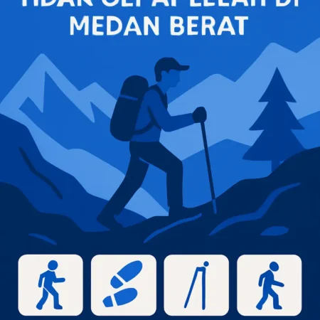 Teknik Hiking yang Benar Agar Tidak Cepat Lelah di Medan Berat