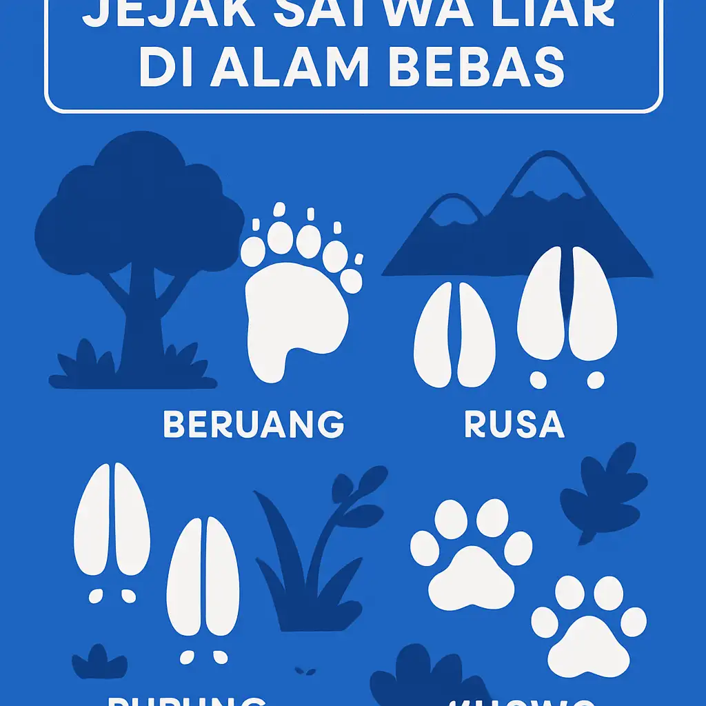 Panduan Mengenali Jejak Satwa Liar di Alam Bebas