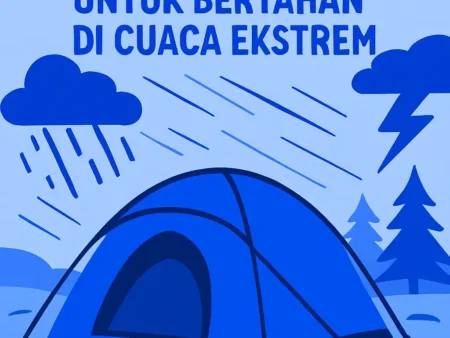 Tenda Camping Paling Kokoh untuk Bertahan di Cuaca Ekstrem