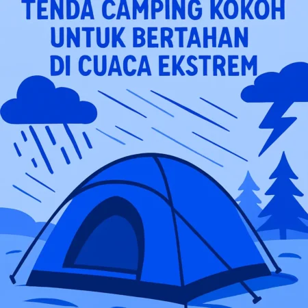 Tenda Camping Paling Kokoh untuk Bertahan di Cuaca Ekstrem