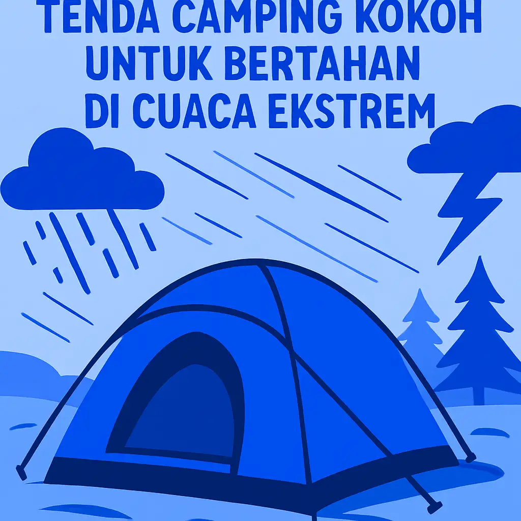 Tenda Camping Paling Kokoh untuk Bertahan di Cuaca Ekstrem
