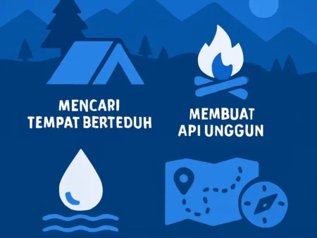 Strategi Bertahan Hidup di Pegunungan Saat Tersesat