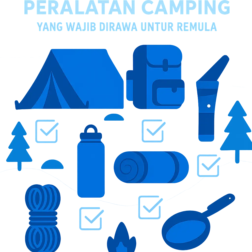 Checklist Peralatan Camping yang Wajib Dibawa untuk Pemula