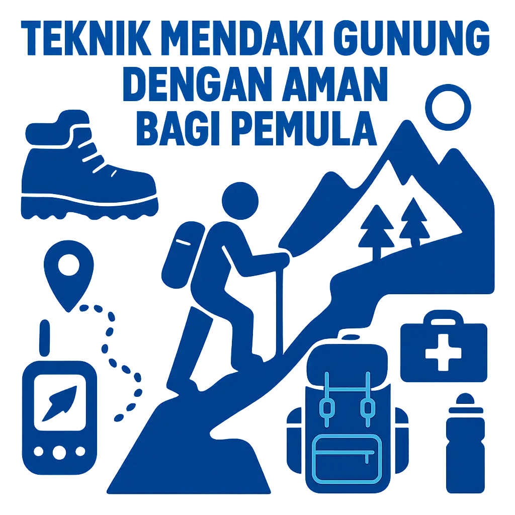 Teknik Mendaki Gunung dengan Aman bagi Pemula