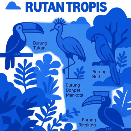 Mengenali Jenis Burung Langka di Hutan Tropis
